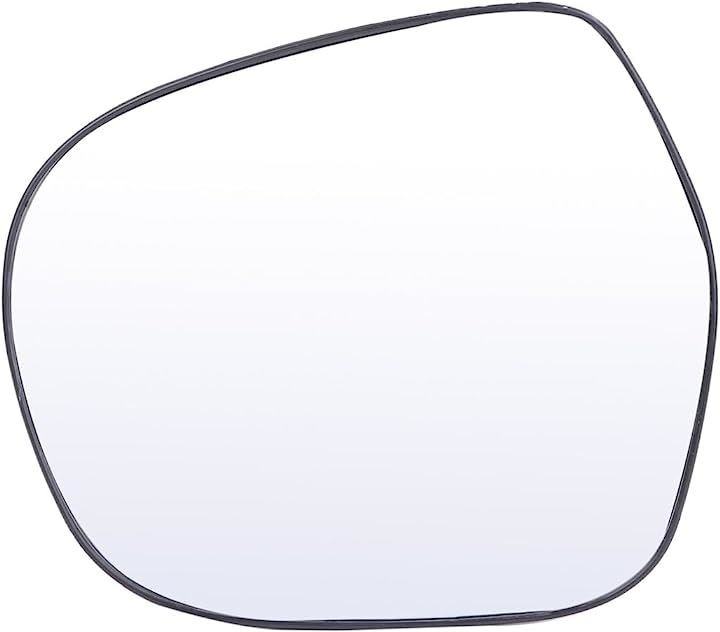 ハイエース 200系 ドアミラー サイドミラー レンズ ガラス 左 助手席 右 運転席側 各種 純正交換 ヒーテッド 爪付き 簡単装着 トヨタ用 社外品(右ミラー)