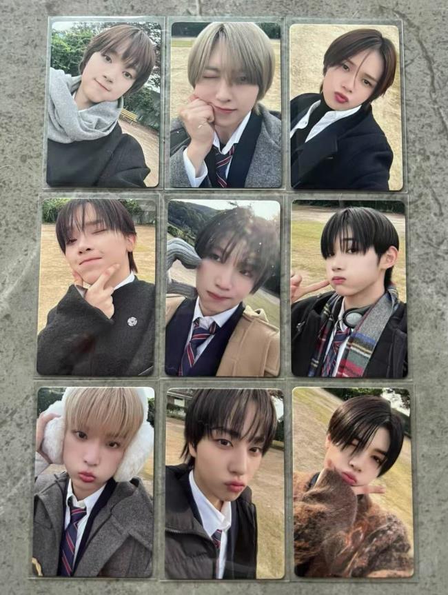 公式品　&TEAM 3RD Go in Blind　中華 一直娯5.0 トレカ　9枚セット