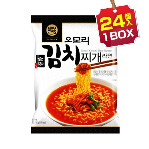 【まとめ買いがお得】 オモリキムチチゲラーメン 1BOX = 160g×24個 韓国ラーメン インスタントラーメン 韓国食品