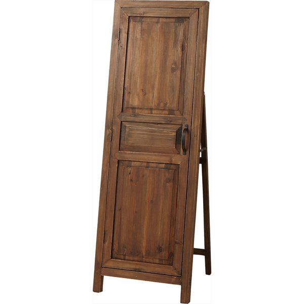 パインの開閉できるドアのようなスタンドミラー 北欧 ナチュラル ミラー ドレッサー リビング 玄関 クローゼット 16,125円