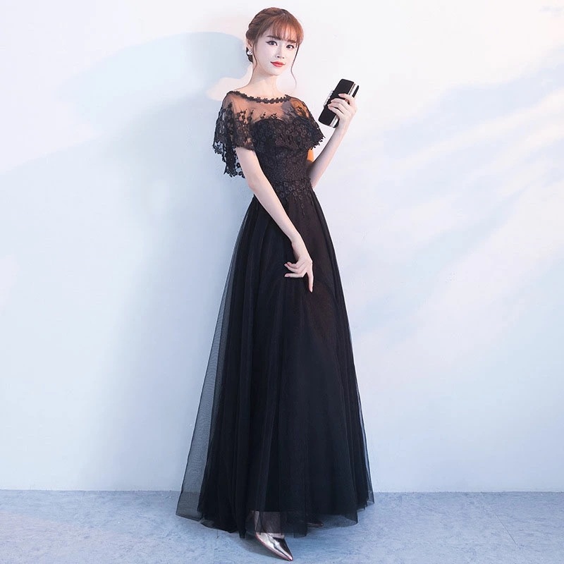 6月の新製品期間限定オファー ウェディングドレス ロングドレス 演奏会 カラードレス 黒 安い 結婚式 カクテルドレス 披露宴 花嫁 ウエディングドレス ブライダル 二次会ドレス イブニングドレス バ