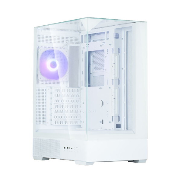P40 PRISM WHITE ホワイト ミドルタワーPCケース