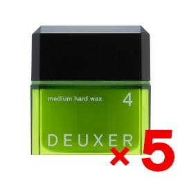 ナンバースリー 003 ／ デューサー ／ デューサー ミディアムハードワックス 4 80g 【5個セット】／ ヘアワックス