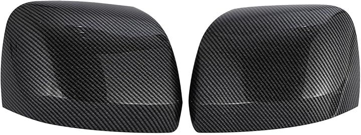 ドアミラー サイドミラー カバー S500P S510P S500U S500J S510J カーボン ハイゼット トラック 軽トラ ピクシス サンバー 左右セット 貼るだけ かんたん装着