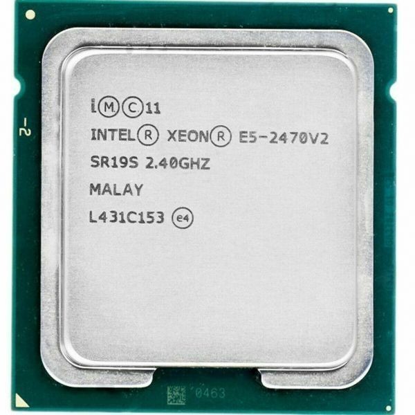 2個セット Intel Xeon E5-2470 v2 SR19S 10C 2.4GHz 25MB 95W LGA 1356 DDR3-1600 