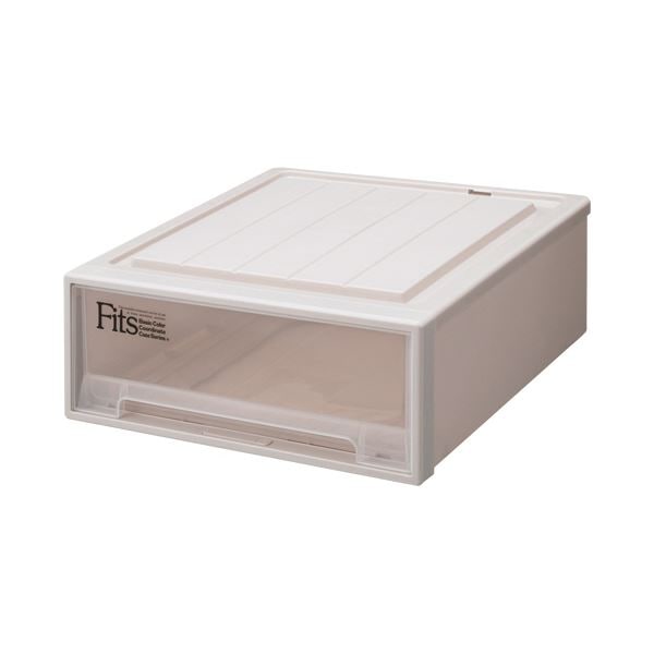 天馬 Fits フィッツケースクローゼット ワイドS-53 W440xD530xH180mm カプチーノ 1セット(5個)
