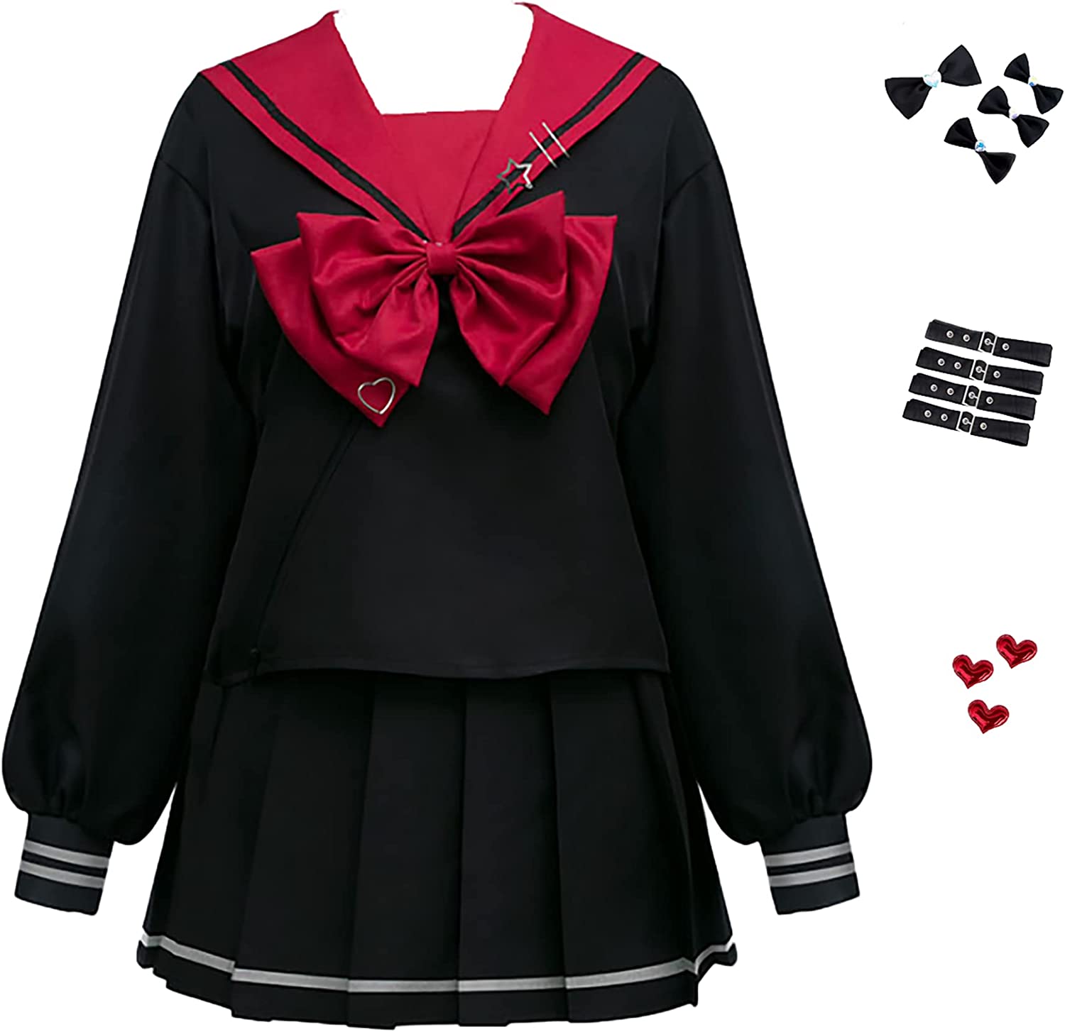 超てんちゃん 変身 超絶最かわてんしちゃん 新結局黒化 超てんちゃん JK コスプレ用衣装 コスム 高級 ハロウィーン ハロウィン