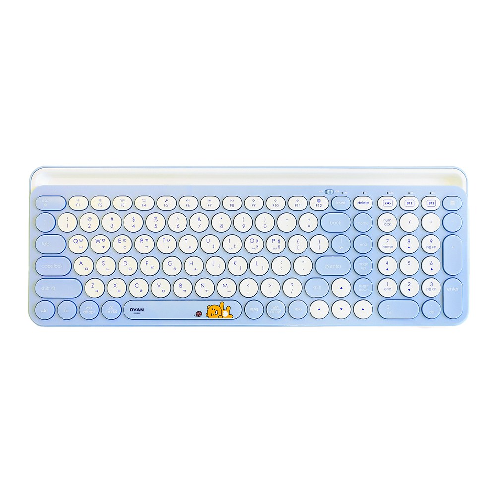 ライアンマルチペアリングBluetoothワイヤレスノーマルキーボード