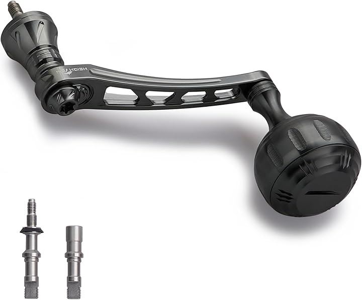 65-70mm可変 リール ハンドル 35/38mm ノブ搭載 シマノ ダイワ 通用 Series(35mmノブ -1 搭載 - ダークグレー(22STELLA/23AIRITY))) 5,443円