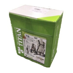 タイタン TBフルハーネス ダブルタイプ1ランヤード＆ベルトセット M TBN‐9B‐DERW01