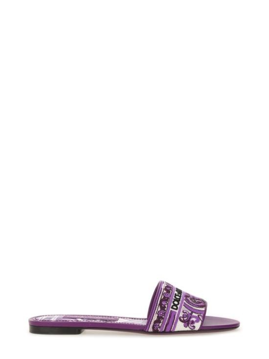 DOLCE & GABBANA Women Sandals CQ0571 AV804I03TN Purple