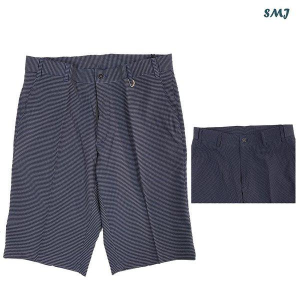 SMJ341 メンズ 5分丈 ハーフパンツ スパン 男性 フォーマル ハーフパンツ オフィス ハーフパンツ