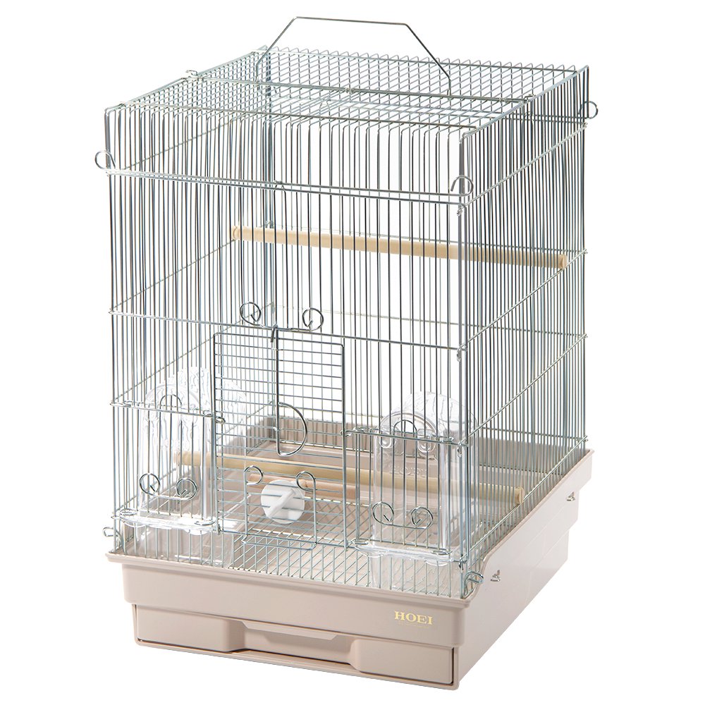 鳥かご　ＨＯＥＩ　３５手のりＧ　オートミール　（３７X４１．５X５４．５ｃｍ）　チャームオリジナル　ＣＲＣ55―15―10―10―00