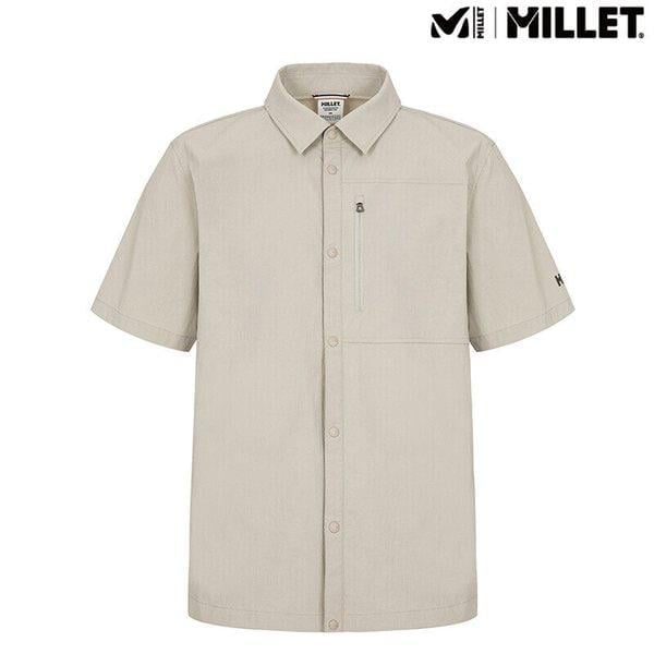 [新商品特価]男性用夏シャツ型半袖ウーブンジャケット ML ウーブン半袖シャツ_MLVUJ242I_US