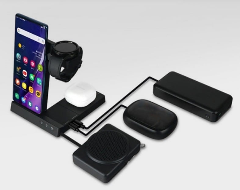 6IN1マルチ高速充電ワイヤレス充電器IQW-6300D /ワイヤレス充電/高速充電/充電器