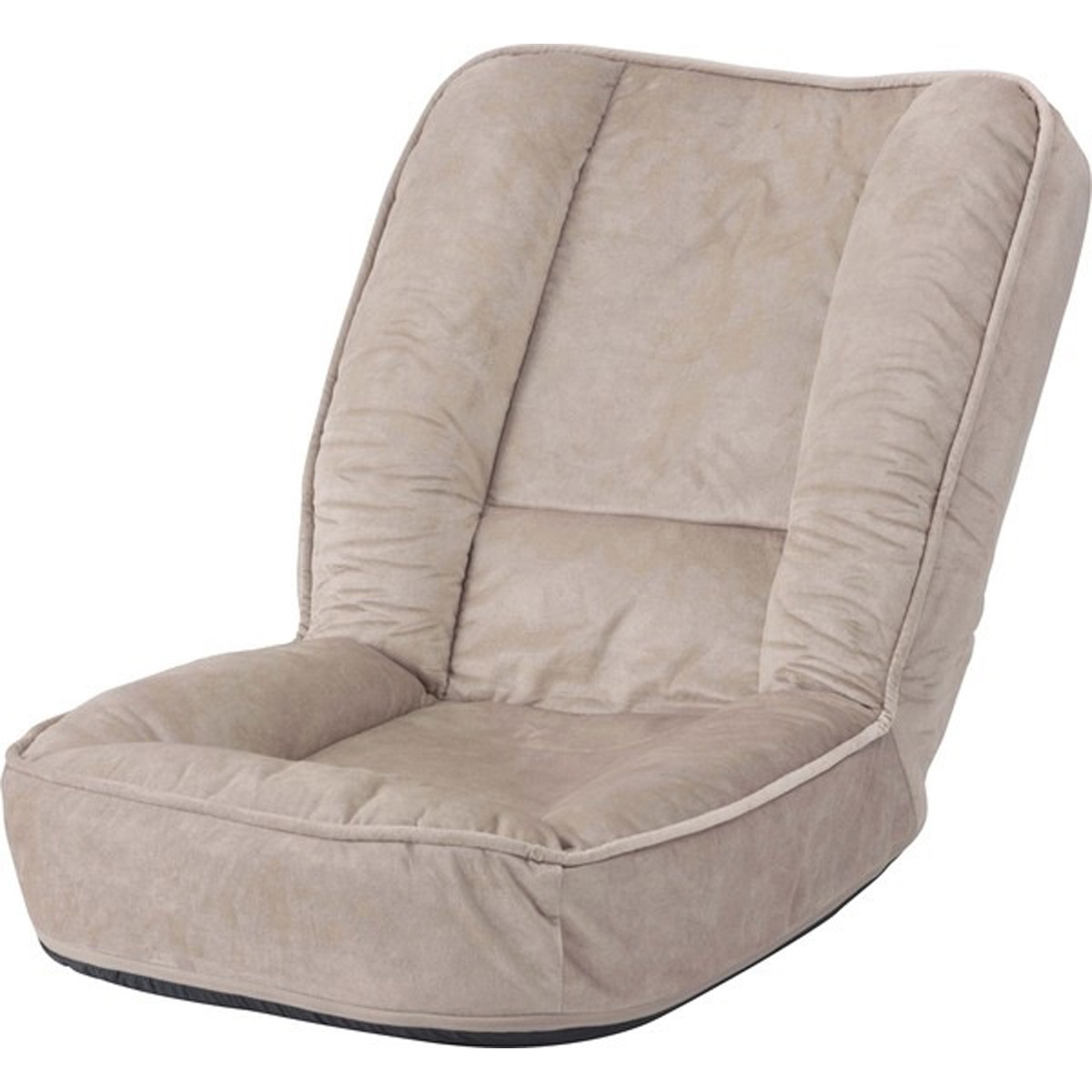 フロアチェア RKC-188 座椅子 耐摩耗性 防水 防水加工 ペット くすみカラー ニュアンスカラー ベージュ くすみピンク ペット対応 シンプル かわいい ペットハウス リクライニング 6段階 リ