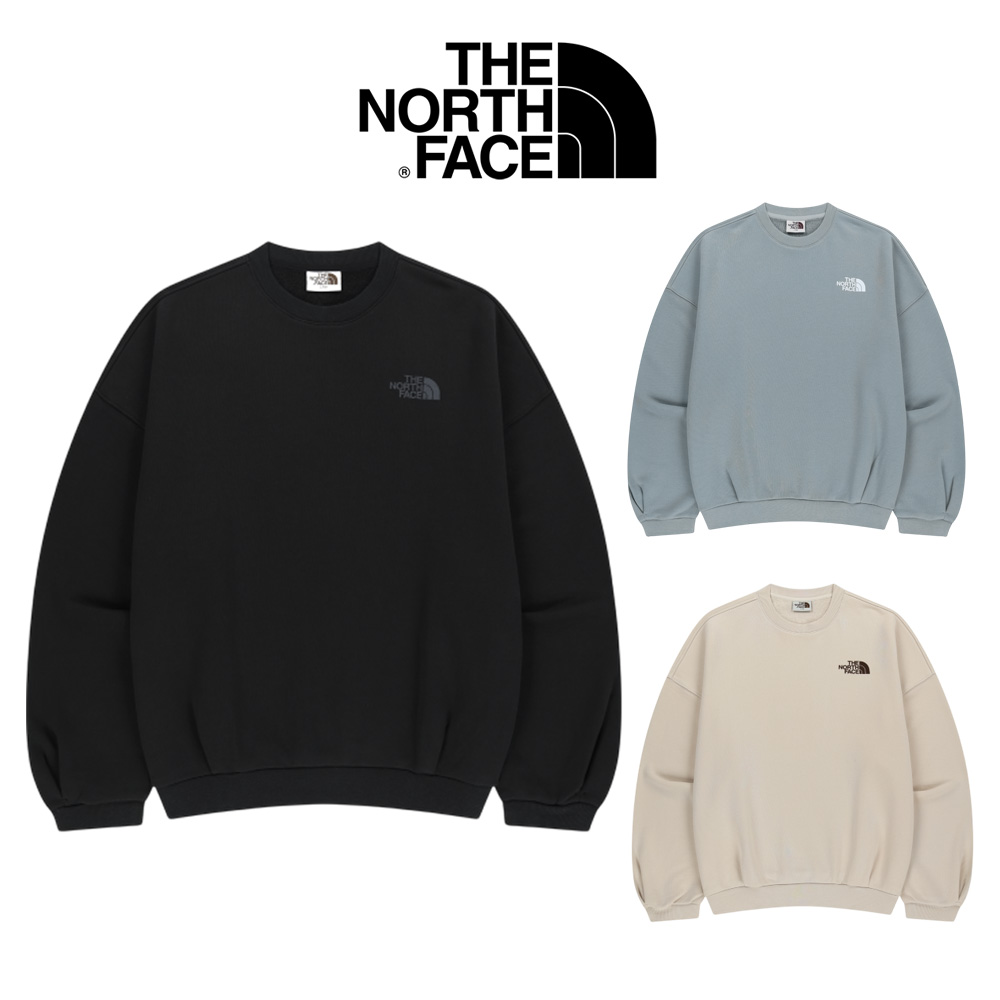 THE NORTH FACE LOGO SWEATSHIRTS トレーナー スウェット 大きいサイズ 秋 冬 長袖 トップス 刺繡 メンズ レディース 学生NM5MR52