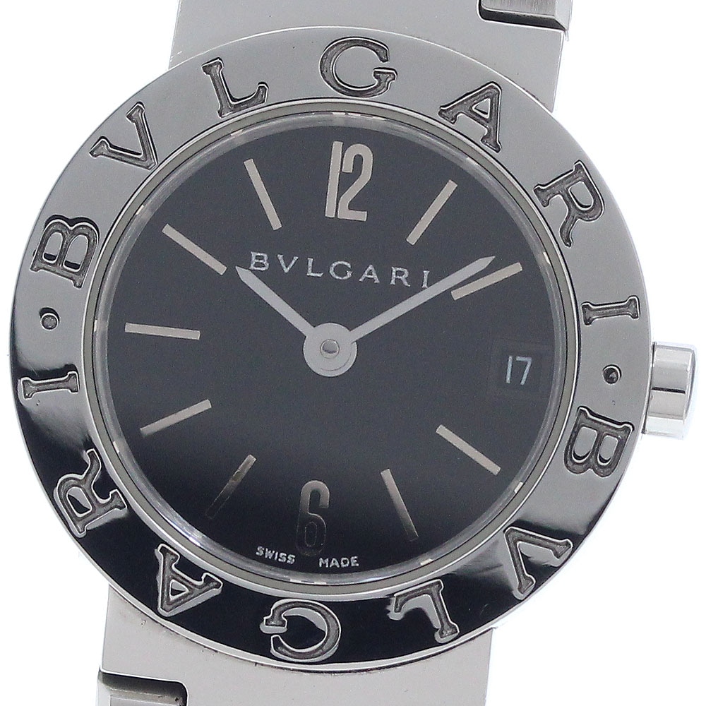 ブルガリ BVLGARI BB23SS ブルガリブルガリ デイト ロゴあり クォーツ レディース _954838【中古】
