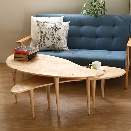 天然木の素材を生かしたリビングシリーズのセンターテーブル【Natural Signature センターテーブル COFFEE】