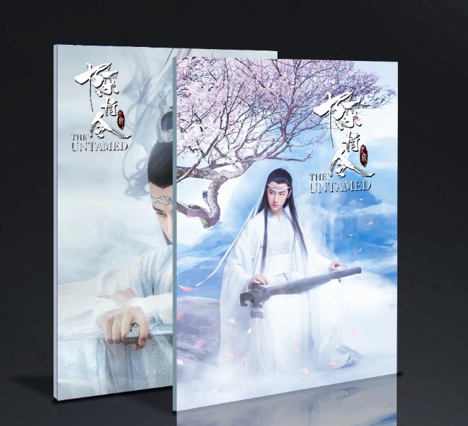 中国ドラマ『陳情令（The Untamed）』原作『魔道祖師』藍忘機 王一博 写真ブック表紙 A4サイズ 48+2p 中国限定グッズ コレクション版