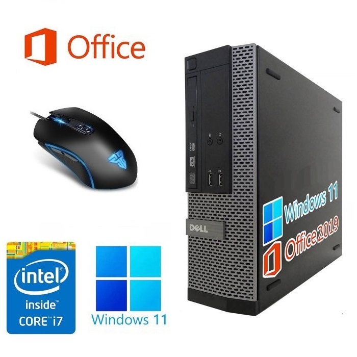 DELL 7020 Windows11 Core i7 大容量メモリー:16GB 大容量SSD:2T