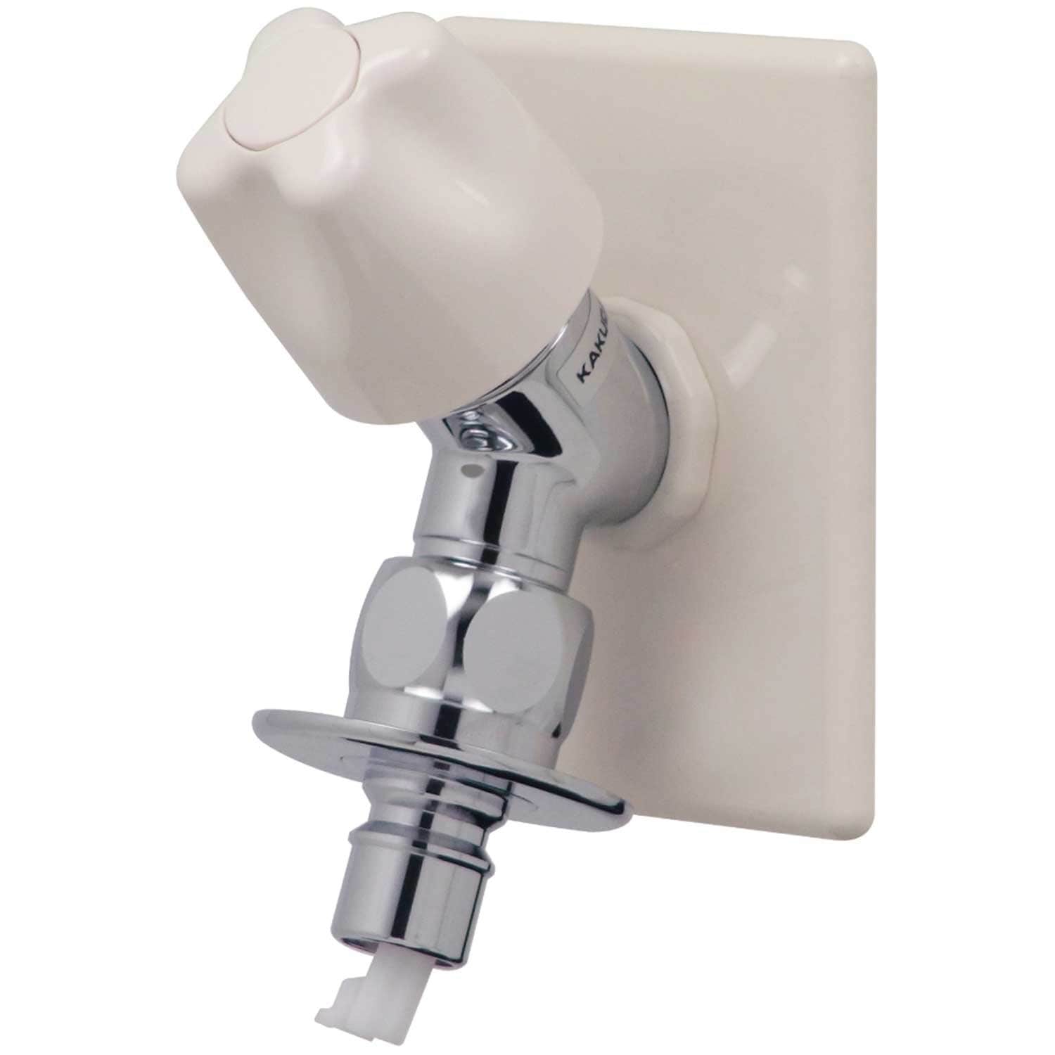 カクダイ 洗濯機用水栓 ストッパーつき 721-518-13