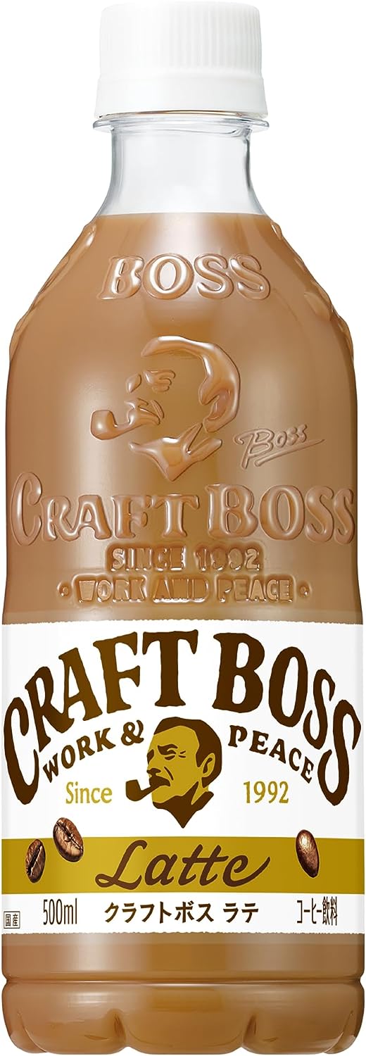 BOSS(ボス) サントリー コーヒー クラフトボス ラテ 500ml24本2ケース ペットボトル