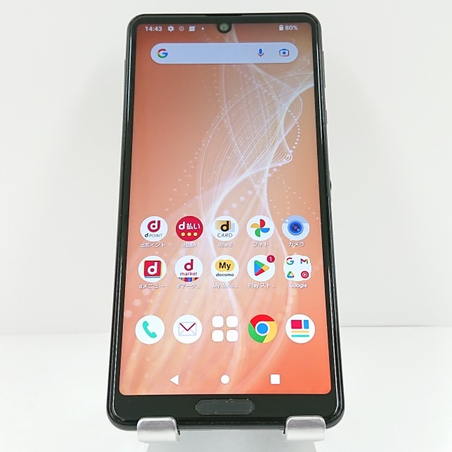 AQUOS sense4 SH-41A ドコモ ブラック 送料無料 本体 c09488 【中古】