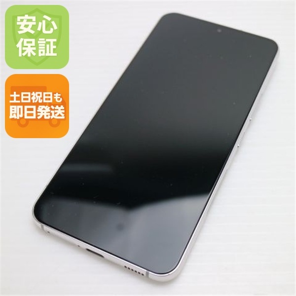 新品同様 Galaxy S22 SC-51C ファントムホワイト スマホ 白ロム 中古 土日祝発送OK 51