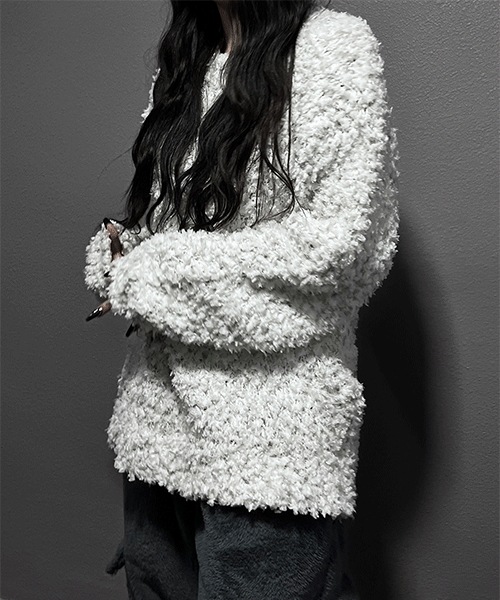 [unisex] overfit handmade levi knit