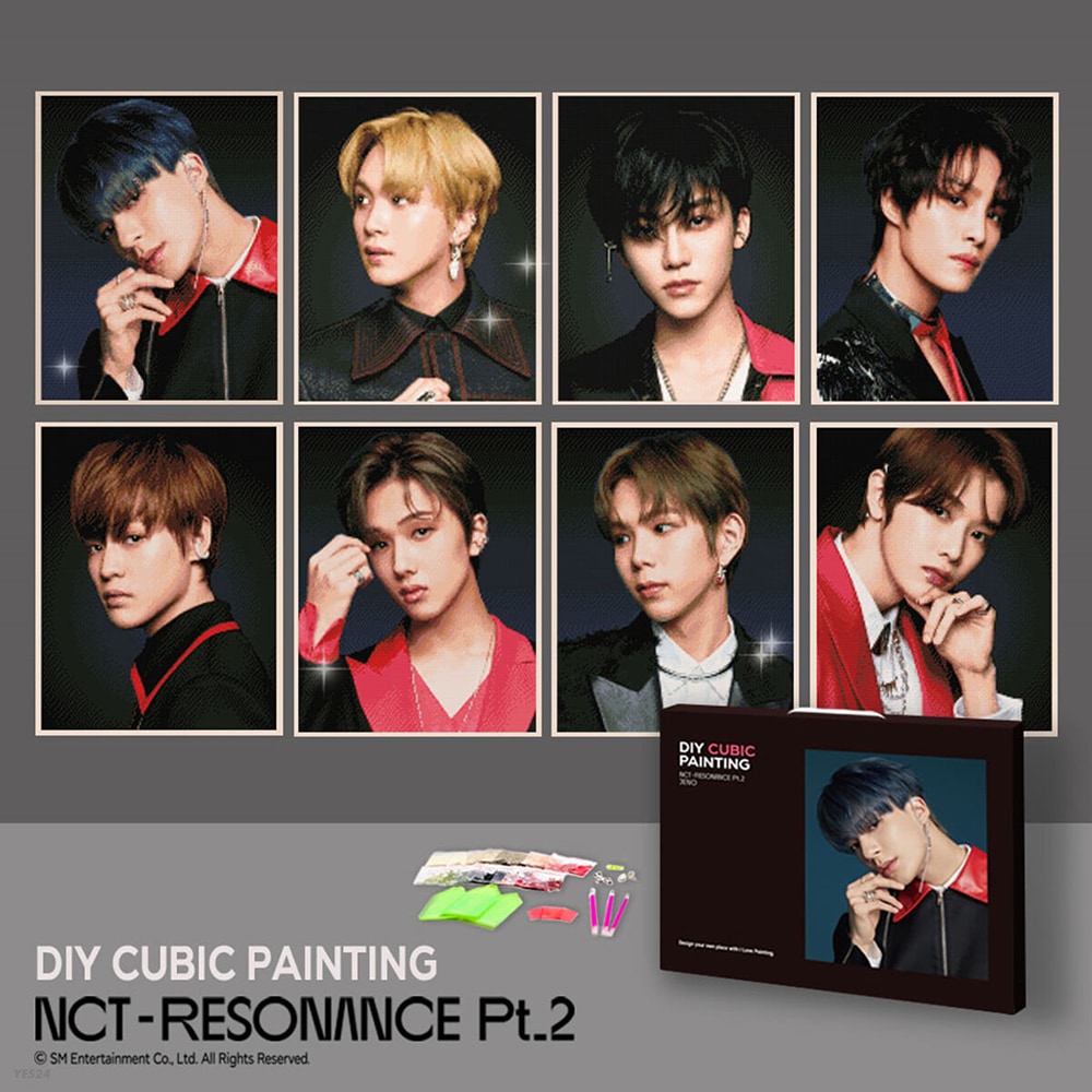 NCT127 NCT Cubic Painting キュービック NCTトレカ NCTポスター