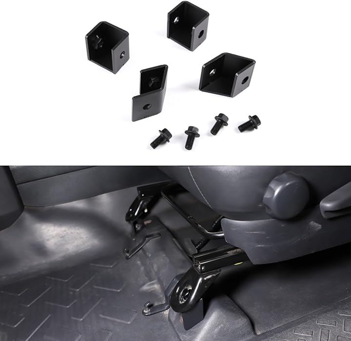 互換品トヨタ FJクルーザー対応 2007～2021年に専用 シートリクライニングキット シートスペーサー シートリフティング シートブースター 調整スペーサー アジャスター 内装パーツ