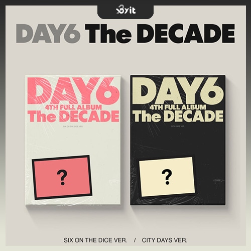DAY6 4集 Full アルバム The DECADE 2種セット [SIX ON THE DICE VER., CITY DAYS VER.] デイシックス 公式 アルバム