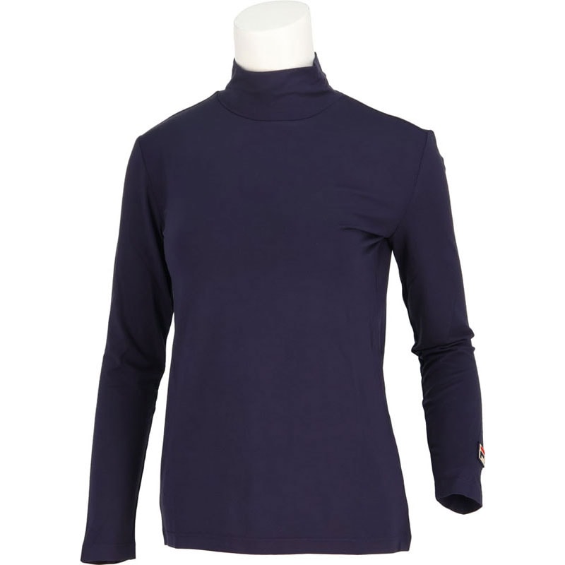 保温ハイネックロングスリーブシャツ テニス ロングＴシャツ ウィメンズ (vl8040-20)