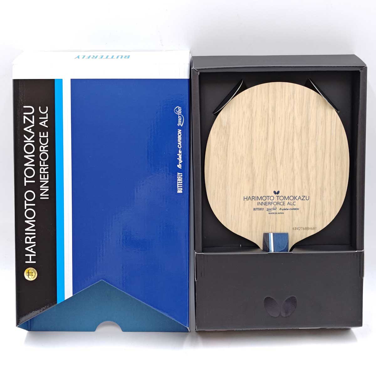 【中古】バタフライ 張本智和 インナーフォース ALC FL 36991 Butterfly 卓球ラケット 攻撃用シェークハンド