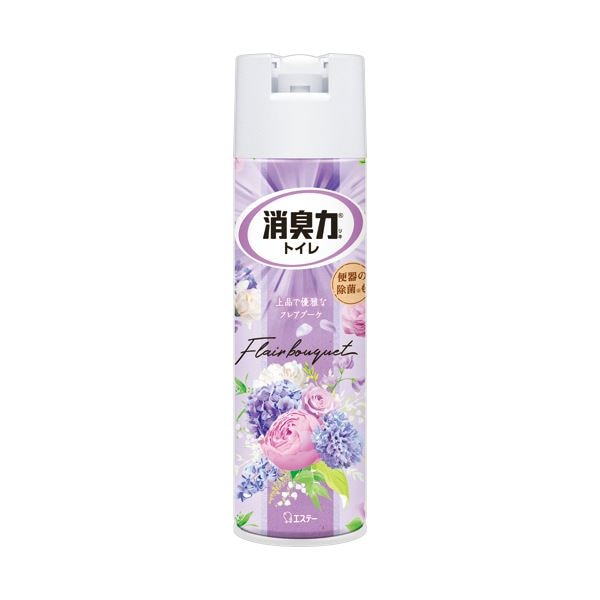 （まとめ） エステートイレの消臭力スプレー フレアブーケ 365mL 1セット（3本） [x5セット]