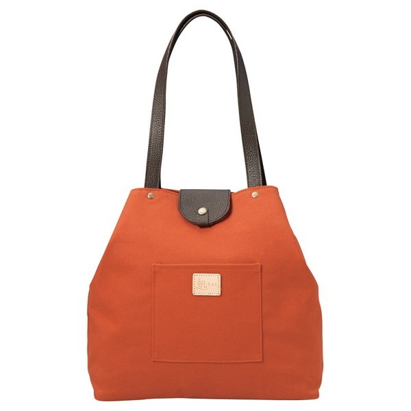 HaL 倉敷産帆布姫路レザー Aライントート テラコッタ HAL88080-OR