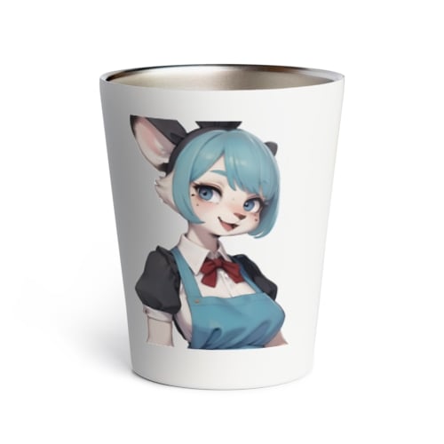 【文字入れ可能受注生産】ウォンバットの女の子　ジュリア サーモタンブラー