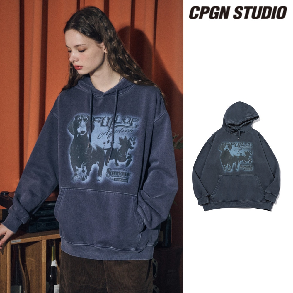 【CPGN STUDIO】 Sunny Dog Pigment Hoodie