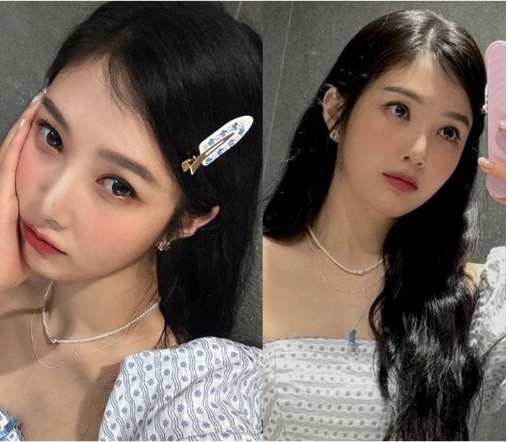 [RedVelvet ジョイ / チュ / Apink ボミ / ザ·ボーイズ 着用] コイ パール レイヤード ネックレス パール 2Color 韓国芸能人協賛人気ブランド