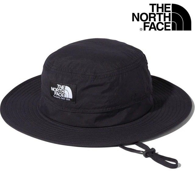 メール便 ホライズンハット [NN02336-K] Horizon Hat メンズレディース TNF アウトドア 帽子 UVカット サイズ調整可能 ブラック