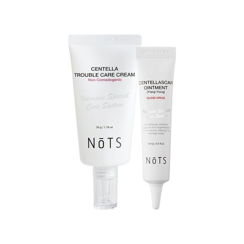 ナッツセンテラトラブルクリーム＆軟膏セット/にきびクリーム クリーム/シカクリーム/傷軟膏