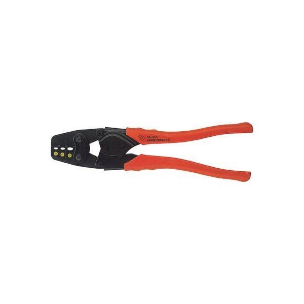エビ(LOB) AK25A 絶縁被覆付閉端接続子用圧着工具 使用範囲CE1・2・5 メーカー直送