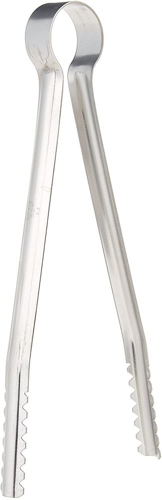 （まとめ買い）日本メタルワークス エコクリーン 18-0厚口炭バサミ 19.5cm [x3]