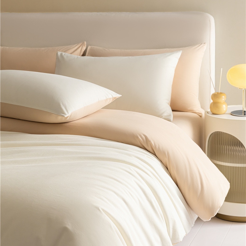 40ロングベルベットコットン4ピースセットセット秋と冬の綿シートとキルトカバーナントンベッド3ピースセットキルトカバーと研削カバー