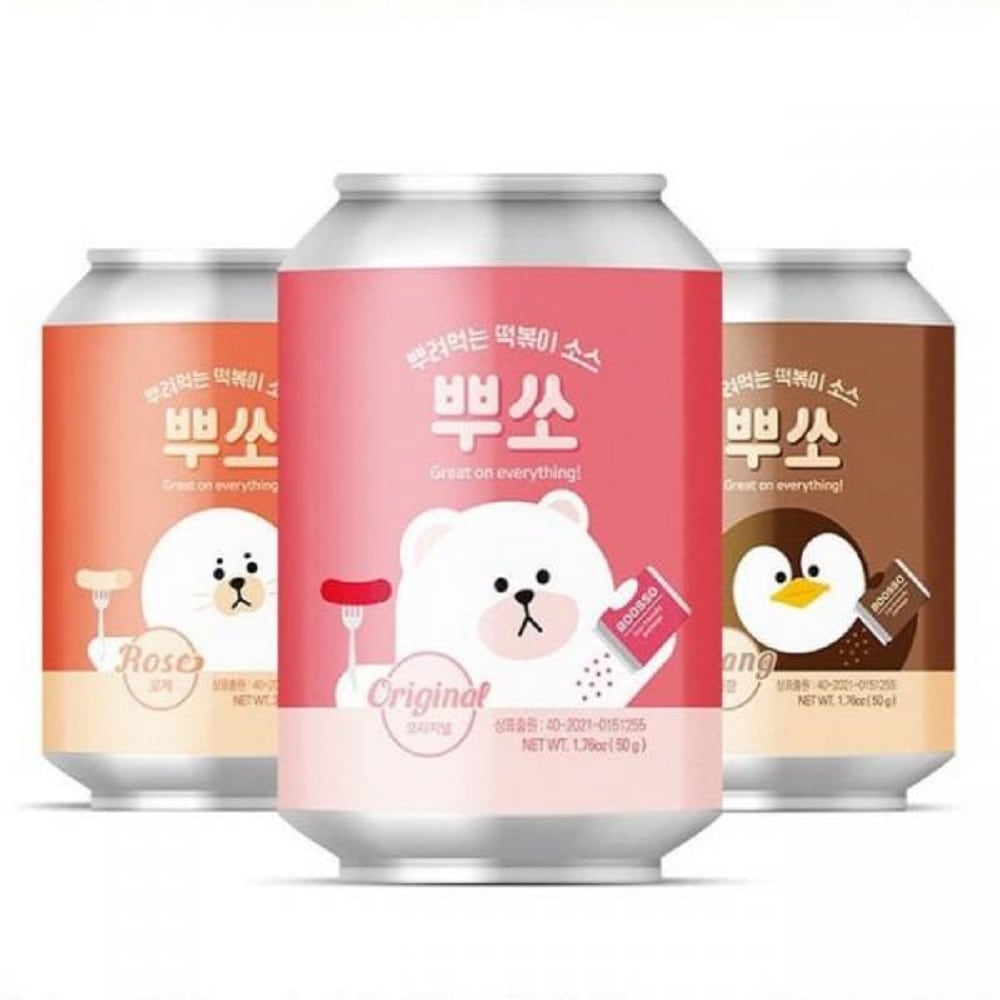 韓国-K FOOD-トッポッキ 調味料 ソース 粉末 オリジナル ジャージャー ロゼ 3種-K MEAL