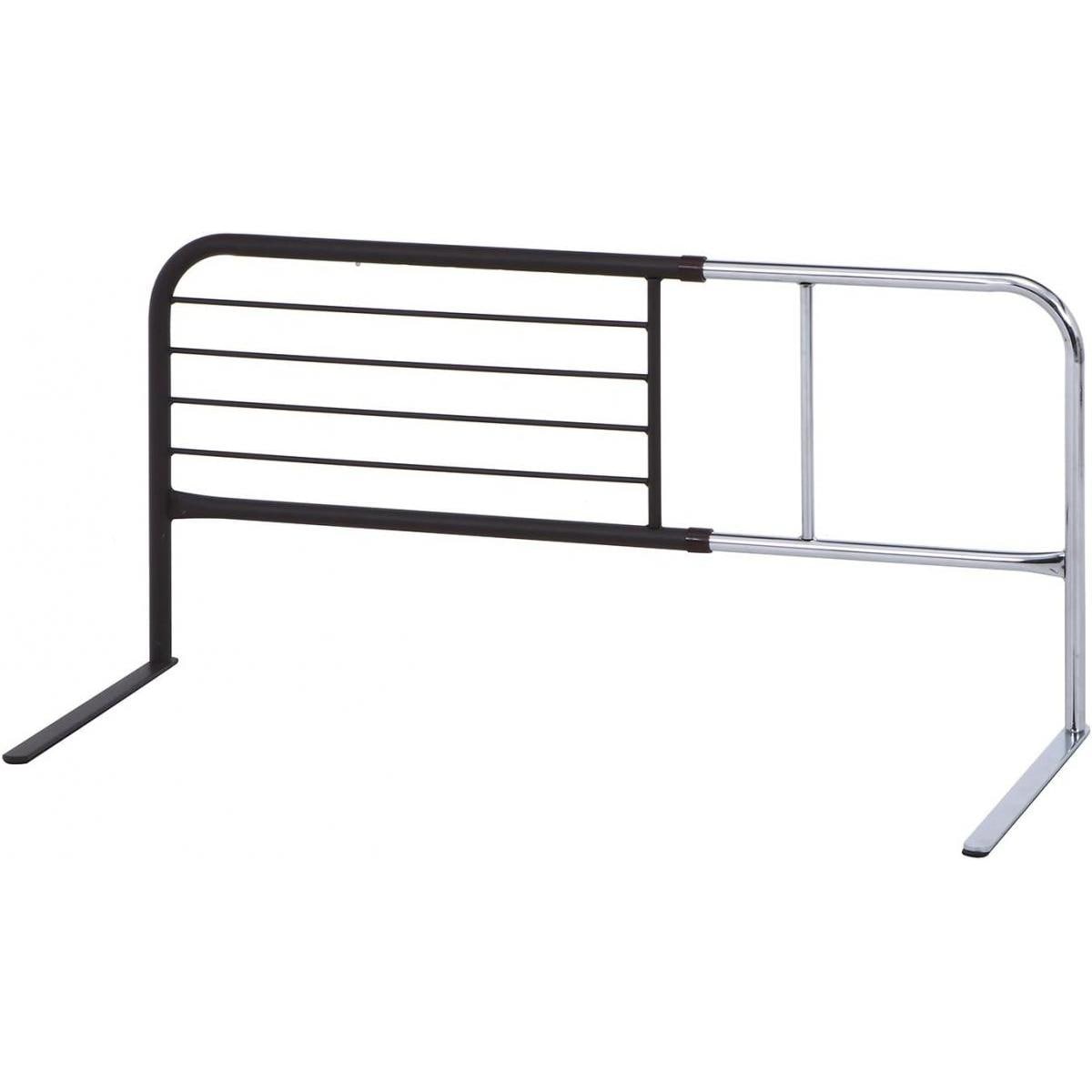 【i】不二貿易 ベッドガード ベッドフェンス ブラウン 15565 幅調整可能 伸縮式 転落防止 布団ずれ防止【代引不可/北海道・沖縄・離島不可】【代引不可/沖縄・離島不可