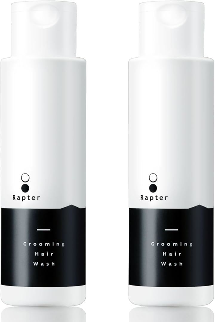 ラプター グルーミングヘアウォッシュ 2本セット シャンプー メンズ 250ml 頭皮 におい スカルプ リンスインシャンプー 柿渋 加齢 臭い ムスクの香り(250mlx2本セット) 5,491円