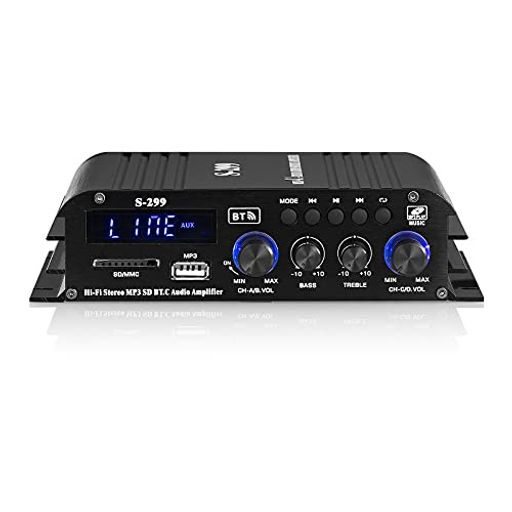 ホーム カー サブウーファー オーディオアンプ用 HIFI 4.0CH BLUETOOTH デジタル パワーアンプ