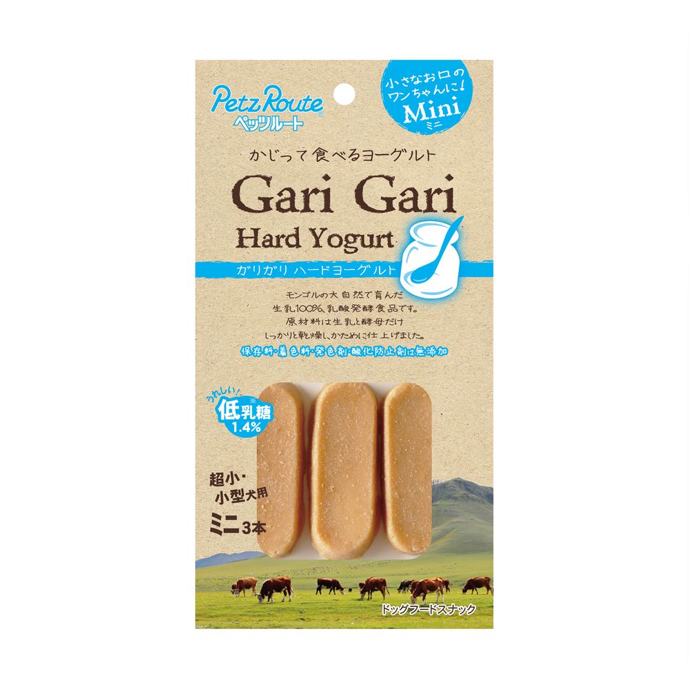 （まとめ買い）ガリガリハードヨーグルト ミニ 3本 犬用おやつ [x7] 5,045円